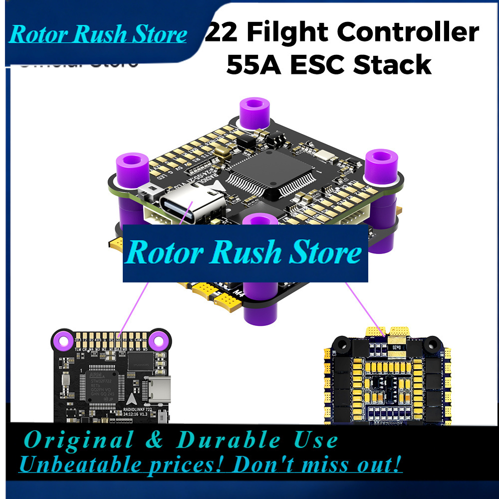 وحدة تحكم طيران RoRusRadiolink - مراجعة Betaflight Fc F7 وسعره