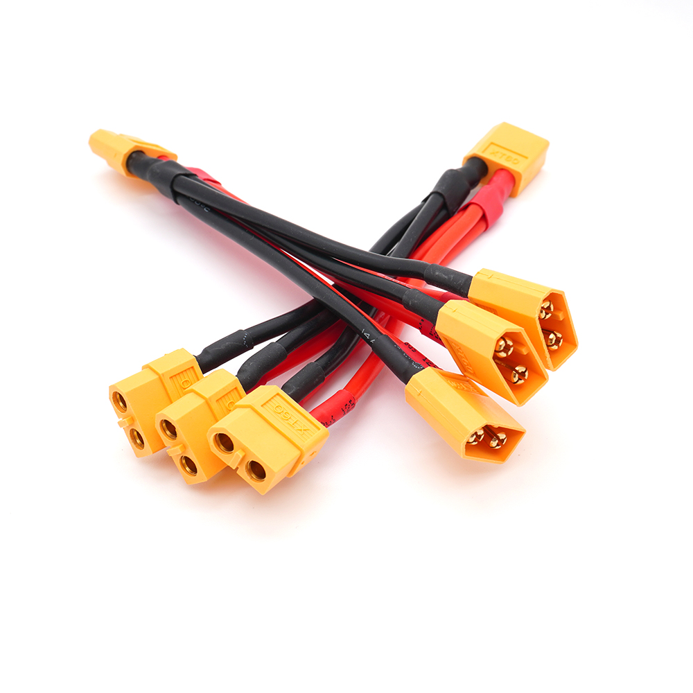 كابل تمديد XT60 متعدد الفتحات  - مراجعة Drone Battery Connector وسعره