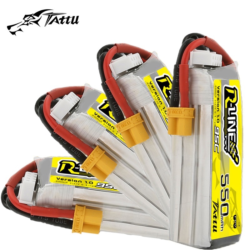 بطارية ليثيوم بوليمر TATTU R-L - مراجعة Drone Battery Li-Ion وسعره
